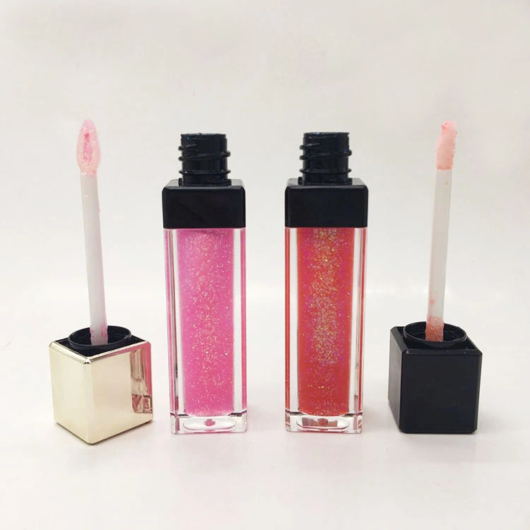 Wholesale Factory Private Label OEM Make Your Own Logo Glitter Shiny Lipgloss